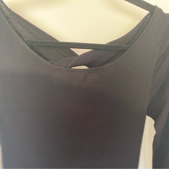 Zara Knit Long Sleeve Dress - Picture 3 of 7